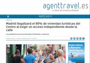 Madrid ilegalizará el 95% de viviendas turísticas del Centro al exigir un acceso independiente desde la calle
